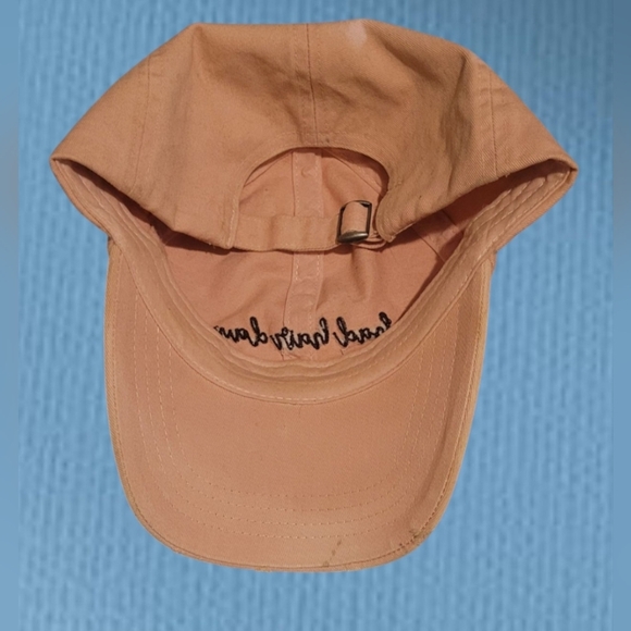 BLIND BARBER BAD HAIR DAY - TAN DAD HAT CAP ONE SIZE FITS MOST UNISEX DISTRESSED - Picture 6 of 7